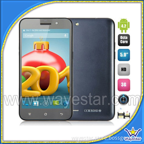 5'' HD Screen MTK6592 smartphone octa-core
